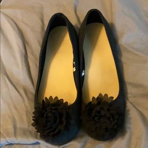 Girls black ballet flat
